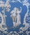 French countryside romantic toile pillow, 100% cotton. It features a classic French country pattern printed in striking...