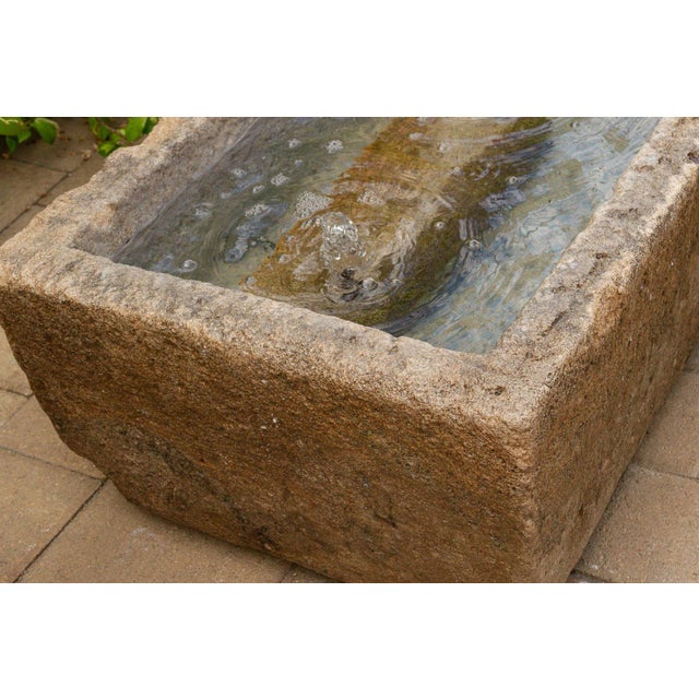 Large Artisan's Spring Sandstone Fountain For Sale In Los Angeles - Image 6 of 7