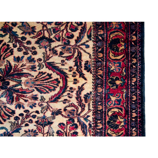 1930s Early 20th Century Persian Lilihan Rug For Sale - Image 5 of 13
