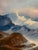 Vintage 1990s Signed Original Oil on Canvas Seascape in Wood Frame For Sale - Image 4 of 12