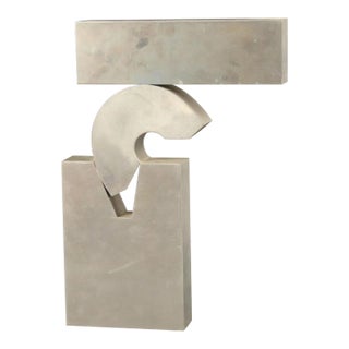 Menashe Kadishman, Rare 1968 Sculpture "Open Suspense", 1968 For Sale