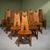 Dining Chairs by Søren Nissen and Ebbe Gehl for Seltz, France, 1980s, Set of 10 For Sale - Image 12 of 12