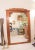 Wood French Art Deco Mirror, 1940s For Sale - Image 7 of 9