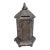 Antique 1890's Chamberlain & Hill Lantern Space Heater Cast Iron Still Coin Bank For Sale