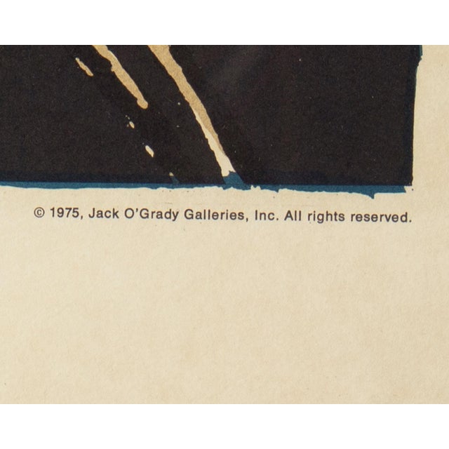 Paper 1975 New York Graphic Society Poster by Fritz Scholder For Sale - Image 7 of 8