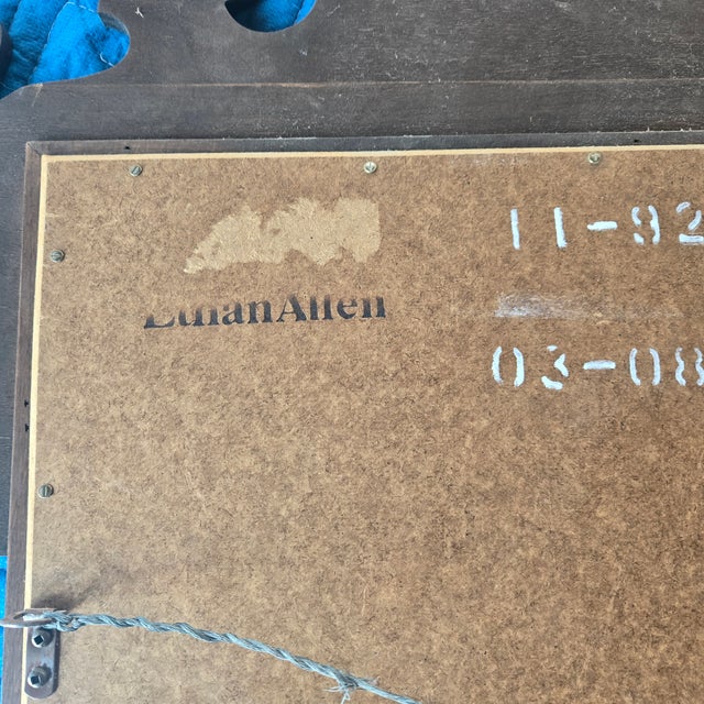 Brown Late 20th Century Wooden Chippendale Ethan Allen Wall Hanging Mirror For Sale - Image 8 of 8