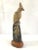 Figurative 1940s Hand Carved Water Buffalo Horn of Detailed Bird Sculpture on a Wood Base For Sale - Image 3 of 11