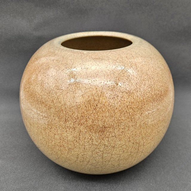 Ceramic Vintage Ceramic Vase from Rüppurr Majolica Factory, 1930s For Sale - Image 7 of 7