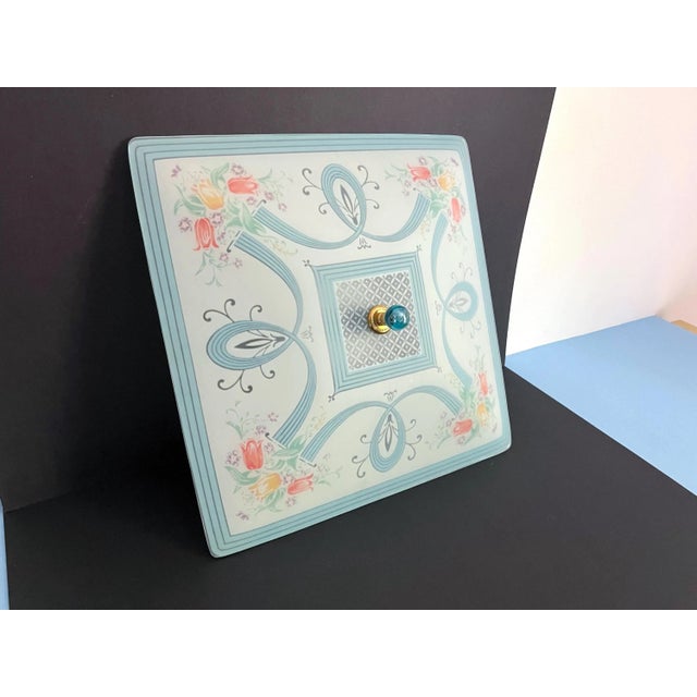1940s Walled Garden Ceiling Light For Sale - Image 13 of 18