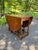 Vintage English Table Drop Leaf Gateleg Barley Twist Oval Dining Table For Sale - Image 4 of 18