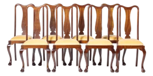 Chairs in Mahogany, Set of 8