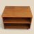 Vintage Mid-Century Teak Rolling Media Cabinet Danish Modern Side Table , 1970s For Sale - Image 9 of 10