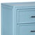 David Francis Bermuda Six-Drawer Dresser - Pool Blue For Sale - Image 4 of 9