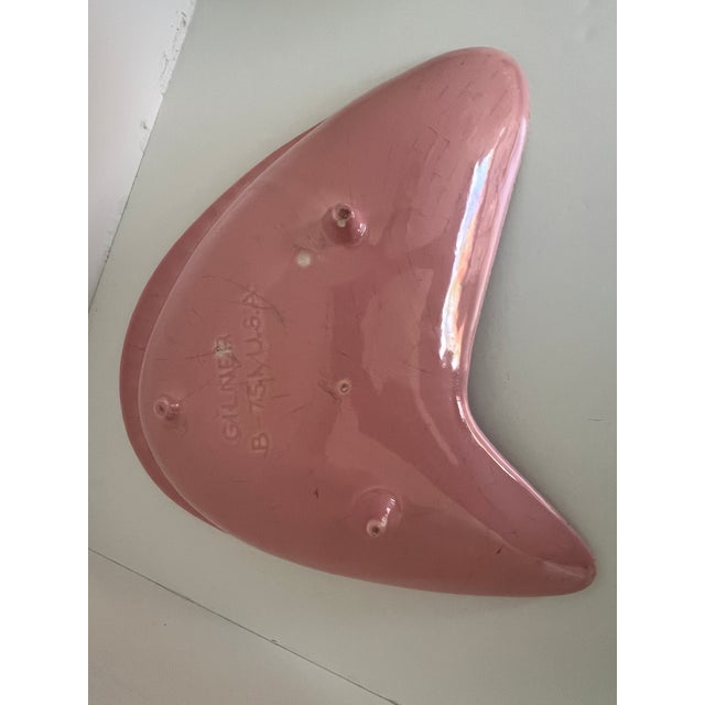 MCM Gilner Boomerang Ceramic Ash Tray For Sale In Los Angeles - Image 6 of 10