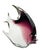 Mid-Century Modern Vintage Signed Daniels Art Glass Angelfish Sculpture, Purple & Clear For Sale - Image 3 of 10