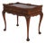 Italian Chippendale Style Olivewood Tea Table For Sale