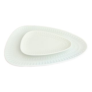 Small German Hutschenreuther Trays, 1960s, Set of 2 For Sale