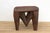 African Vintage Market Day Carved Stool For Sale - Image 3 of 9
