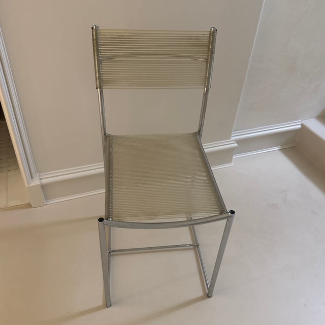 1980s Giandomenico Belotti for Alias "Spaghetti" Dining Chairs - Set of 4 For Sale In Atlanta - Image 6 of 10