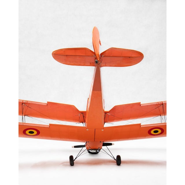 Large Vintage Stampe SV.4 Biplane Airplane Model, 1980s For Sale - Image 14 of 16