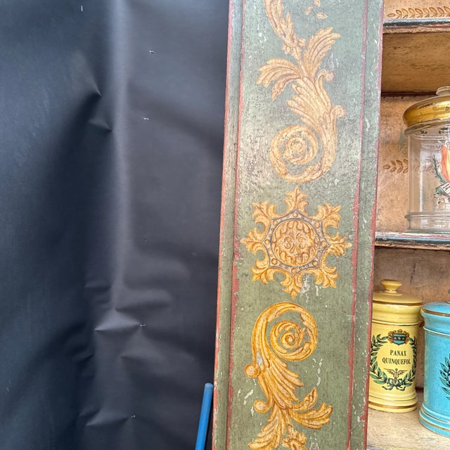 Late 20th Century Continental Baroque Style Open Cupboard/ Bookcase For Sale - Image 5 of 11