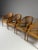 Brown Faux Bamboo Dining Chairs, Set of 4 For Sale - Image 8 of 18