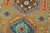 Kazak Runner 2’9” X 9’6” Brown Wool Tribal Hand-Knotted Oriental Rug For Sale - Image 4 of 13