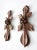 Late 20th Century Late 20th Century Global Views Co Fleur Di Lis Sculptural Sconce Lights - a Pair For Sale - Image 5 of 8