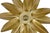 Metal Matthew Izzo Home Sparky Antique Brass Palm Tree Taper Candle Holder For Sale - Image 7 of 7