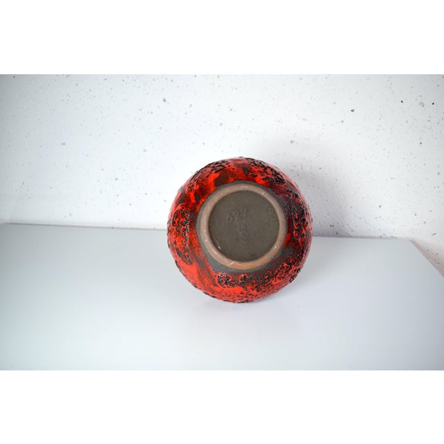 Mid-Century Modern Fat Lava Ceramic Pot from Scheurich Keramik, 1950s For Sale - Image 3 of 5
