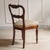 Mahogany chair with a balloon back from the late Biedermeier period, circa 1840–1860, with echoes of the design language...