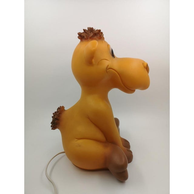 1970s Camel Lamp in Plastic from Heico, 1970s For Sale - Image 5 of 14