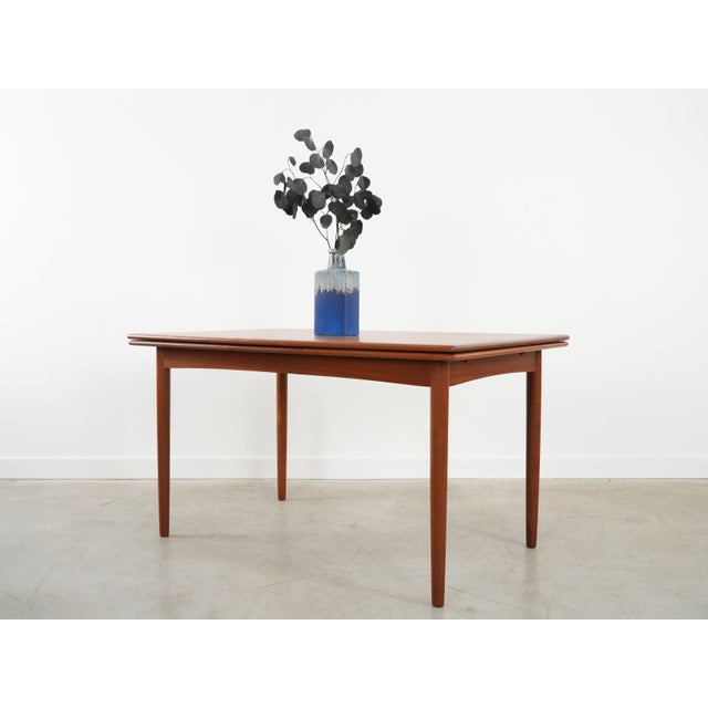 Danish Teak Table, Denmark, 1970s For Sale - Image 3 of 15