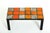Mid-Century Modern Mid-Century Modern Orange Ceramic Tile Side Table with Iron Frame, 1960s For Sale - Image 3 of 18