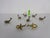 Metal Whale-Shaped Brass Paperweights or Knife Rests in the style of Walter Bosse, Austria, 1950s, Set of 4 For Sale - Image 7 of 18