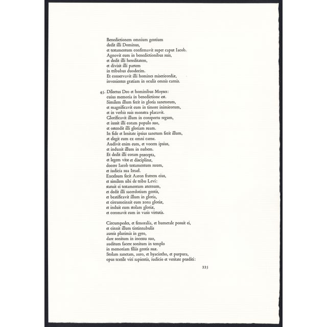 1968 Salvador Dalí Biblia Sacra Lithograph "Da Mihi Bibere" (Give Me a Drink) For Sale In New York - Image 6 of 12