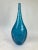 Glass Early 21st Century Glass Blue Color Vase Signed John Geci For Sale - Image 7 of 7