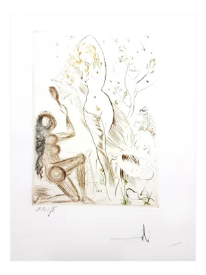 Decameron - Portfolio of 10 Original Signed Engravings by Salvador Dali 1972