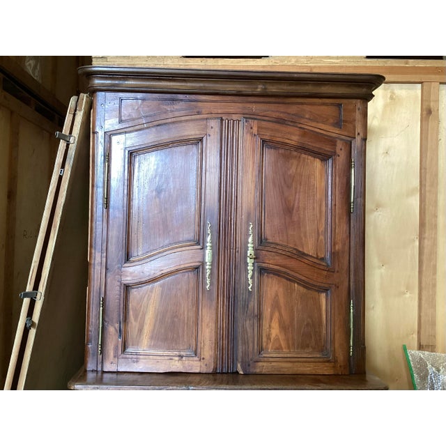 Late 19th Century 19th C. French Provincial Cherry Buffet/Cupboard For Sale - Image 5 of 13
