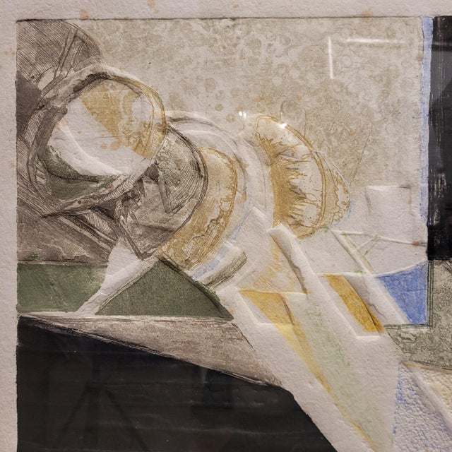 Lucio Muñoz, GF No. 12, 1984, Etching and Aquatint on Paper For Sale - Image 4 of 18