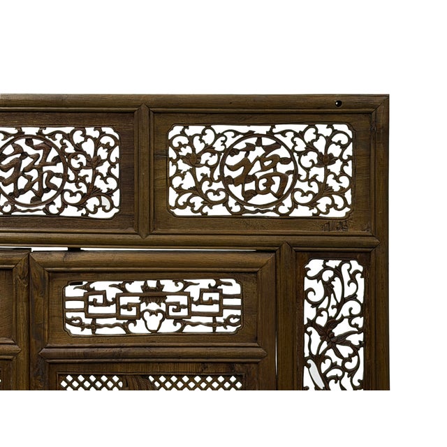 Chinese Scholars Student Motifs Wood Wall Panel Window Screen For Sale - Image 11 of 17