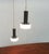 Mid-Century Space Age German Model P105 Glass and Chrome Pendant Lamps from Staff, 1960s, Set of 2 For Sale - Image 10 of 18