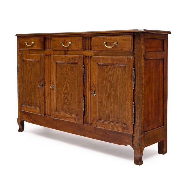 Late 19th Century French Antique Fruitwood Buffet, 19th Century, Circa 1800 For Sale - Image 5 of 9