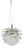 White Artichoke Lamp by Poul Henningsen for Louis Poulsen, 1950s For Sale