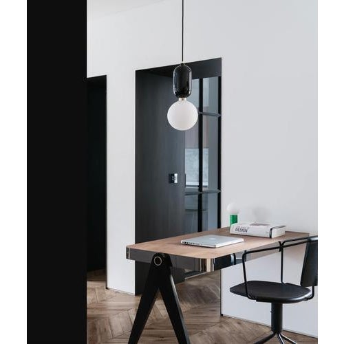 Aballs T PE Black Suspension Lamp by Jaime Hayon for Parachilna For Sale - Image 10 of 13