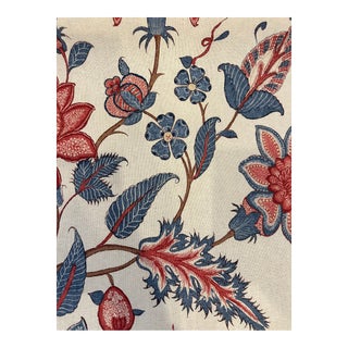 Baker'S Indienne Blue/Pink by G P & J Baker Fabric2 Yards For Sale