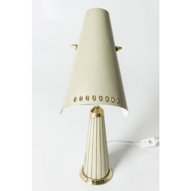 1950s Scandinavian Modern Table Lamp from Fåglavik, 1950s For Sale - Image 5 of 9