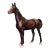 Hubely Style Vintage Cast Iron Horse — Mid‑Century Americana With Original Patina For Sale
