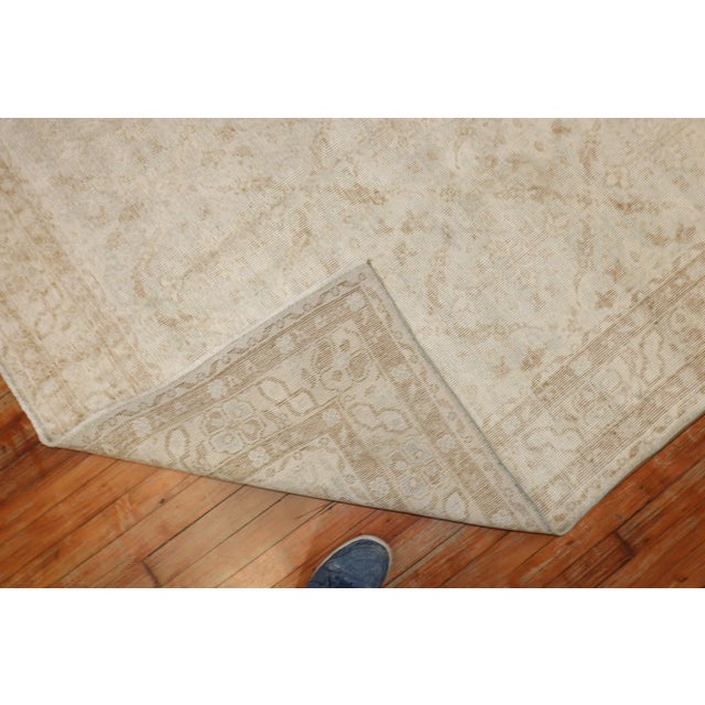 Mint Worn Vintage Turkish Rug - 5'3" x 9' For Sale - Image 8 of 10