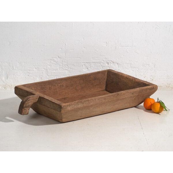 Brown Antique Trough in Wood For Sale - Image 8 of 8